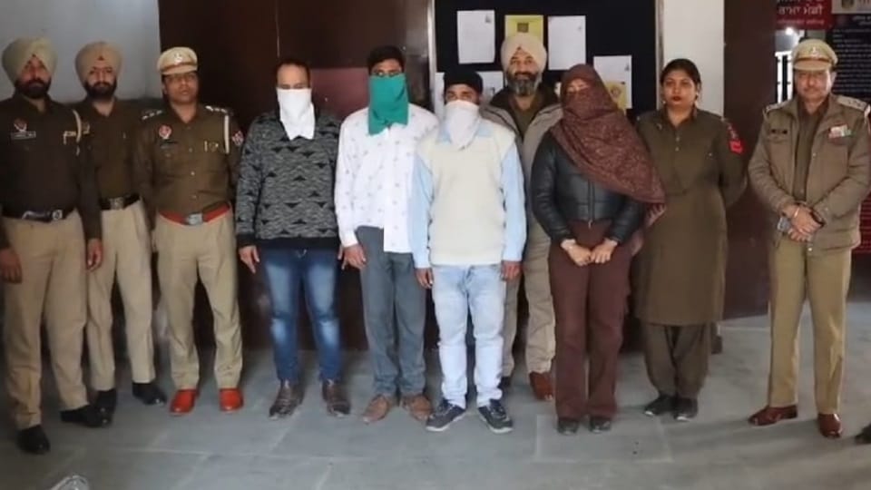 Jalandhar police arrested four fake corporation officials stating construction of house illegal