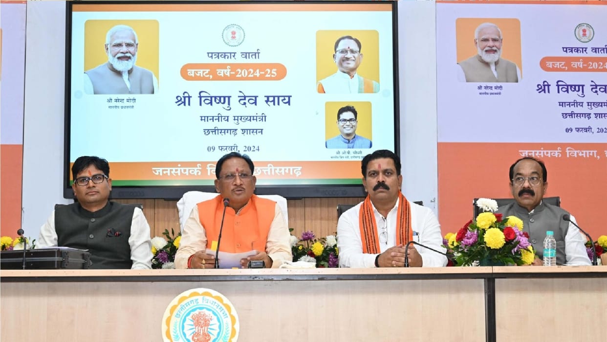 Chhattisgarh BJP reaction on CG budget 2024