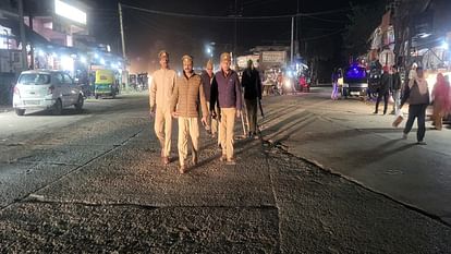 Alert in Aligarh late night regarding Haldwani incident