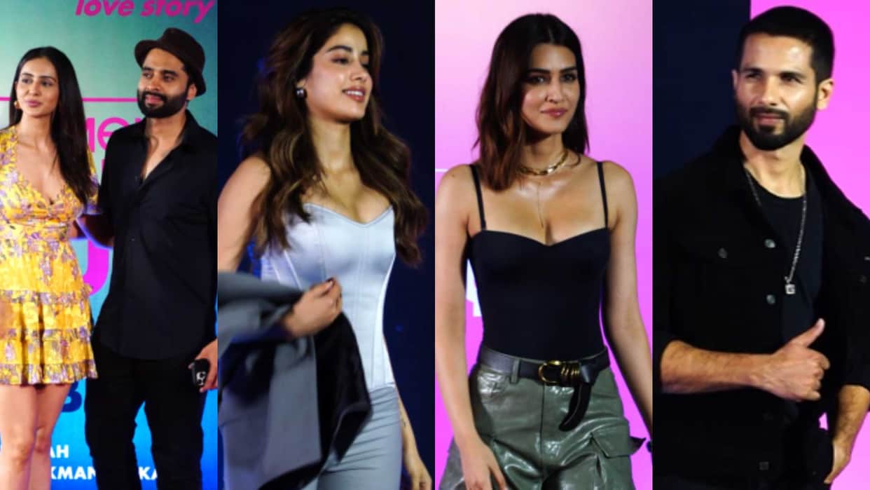Teri Baaton Mein Aisa Uljha Jiya Screening Shahid Kapoor Kriti Sanon Janhvi Rakul Preet Singh Spotted