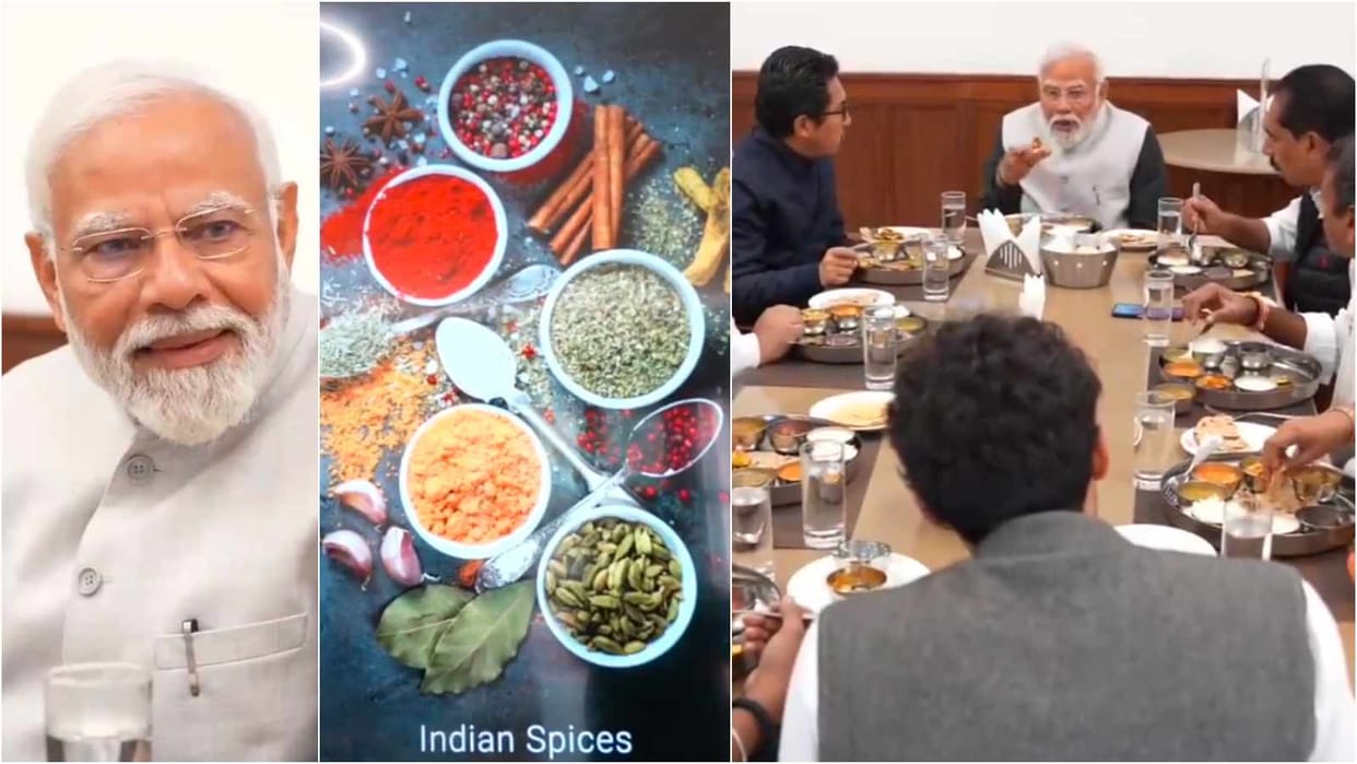 Parliament session: Narendra Modi eats lunch with MPs at Parliament canteen