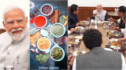 PM Modi Lunch: विपक्षी सांसदों के साथ प्रधानमंत्री के भोजन की वीडियो वायरल, संसद की कैंटीन में जमकर लगे ठहाके Parliament session: Narendra Modi eats lunch with MPs at Parliament canteen