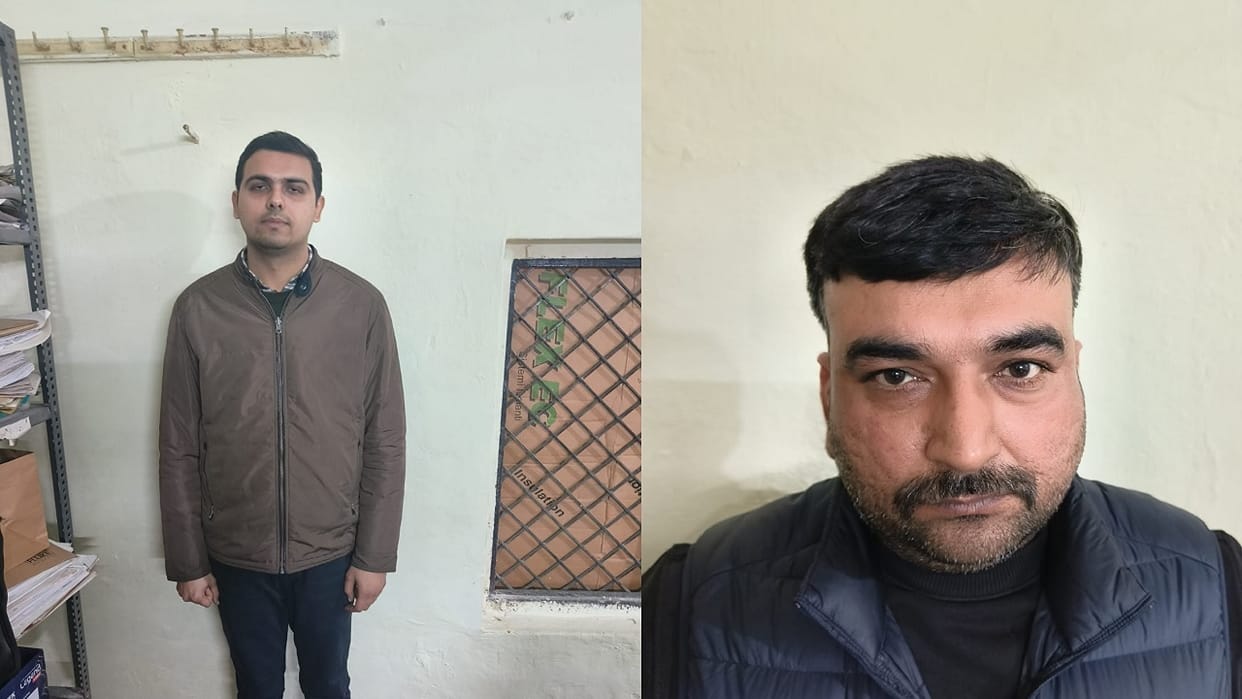 Superintendent of GST department and private CA caught in Panipat, demanded bribe of ten lakh from entrepreneu