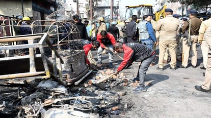 Haldwani violence today: photos of Haldwani violence