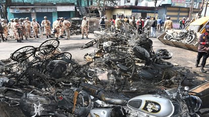 Haldwani violence today: photos of Haldwani violence