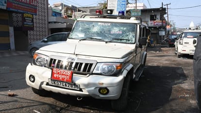 Haldwani violence today: photos of Haldwani violence