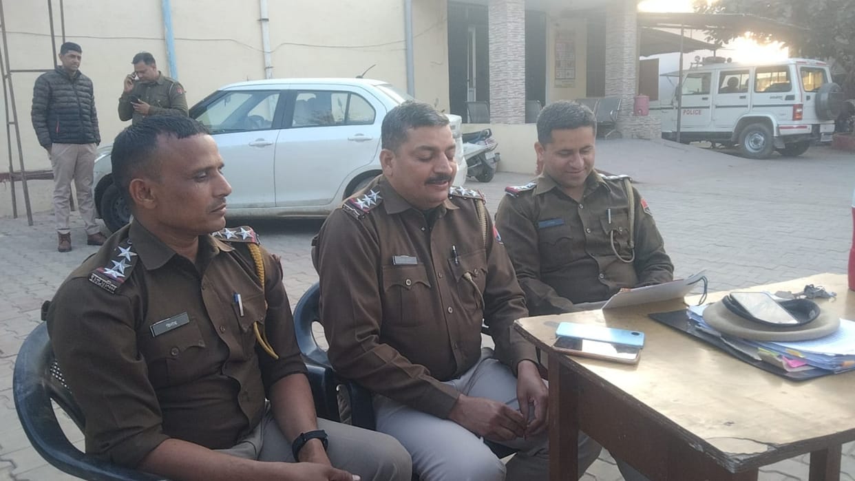 Bharatpur police station incharge trapped in honey trap case