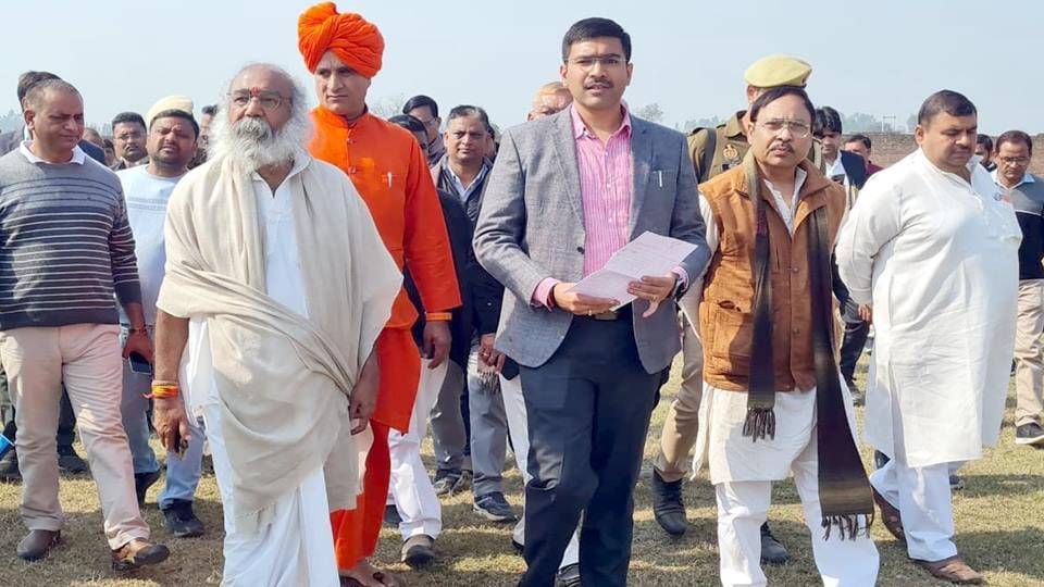 Sambhal Kalki Dham foundation stone laying ceremony: Administration busy in preparations for PM-CM program