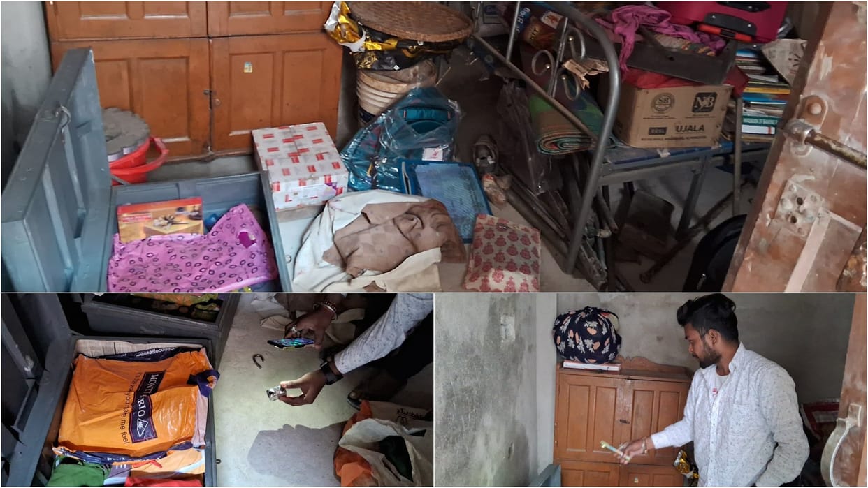 Muzaffarpur: Fearless thief absconds with goods worth Rs 4 lakh from bank employee's house