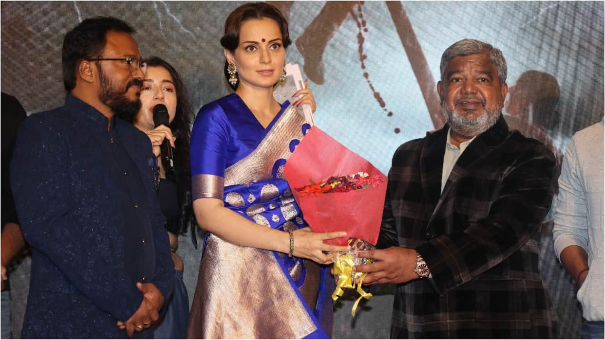 Kangana Ranaut attends Razakar Silent Genocide of Hyderabad trailer she compared Sardar Patel with Lord Shiva