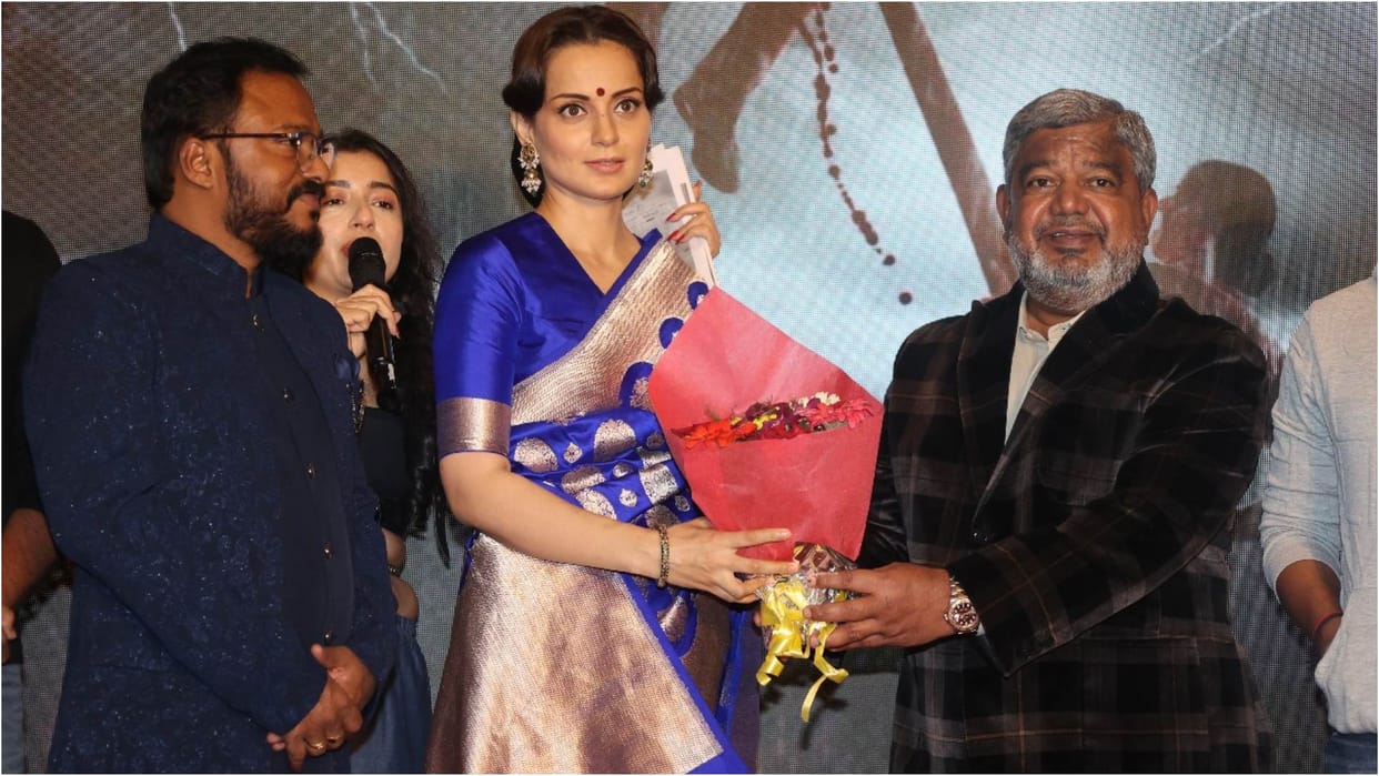 Kangana Ranaut attends Razakar Silent Genocide of Hyderabad trailer she compared Sardar Patel with Lord Shiva
