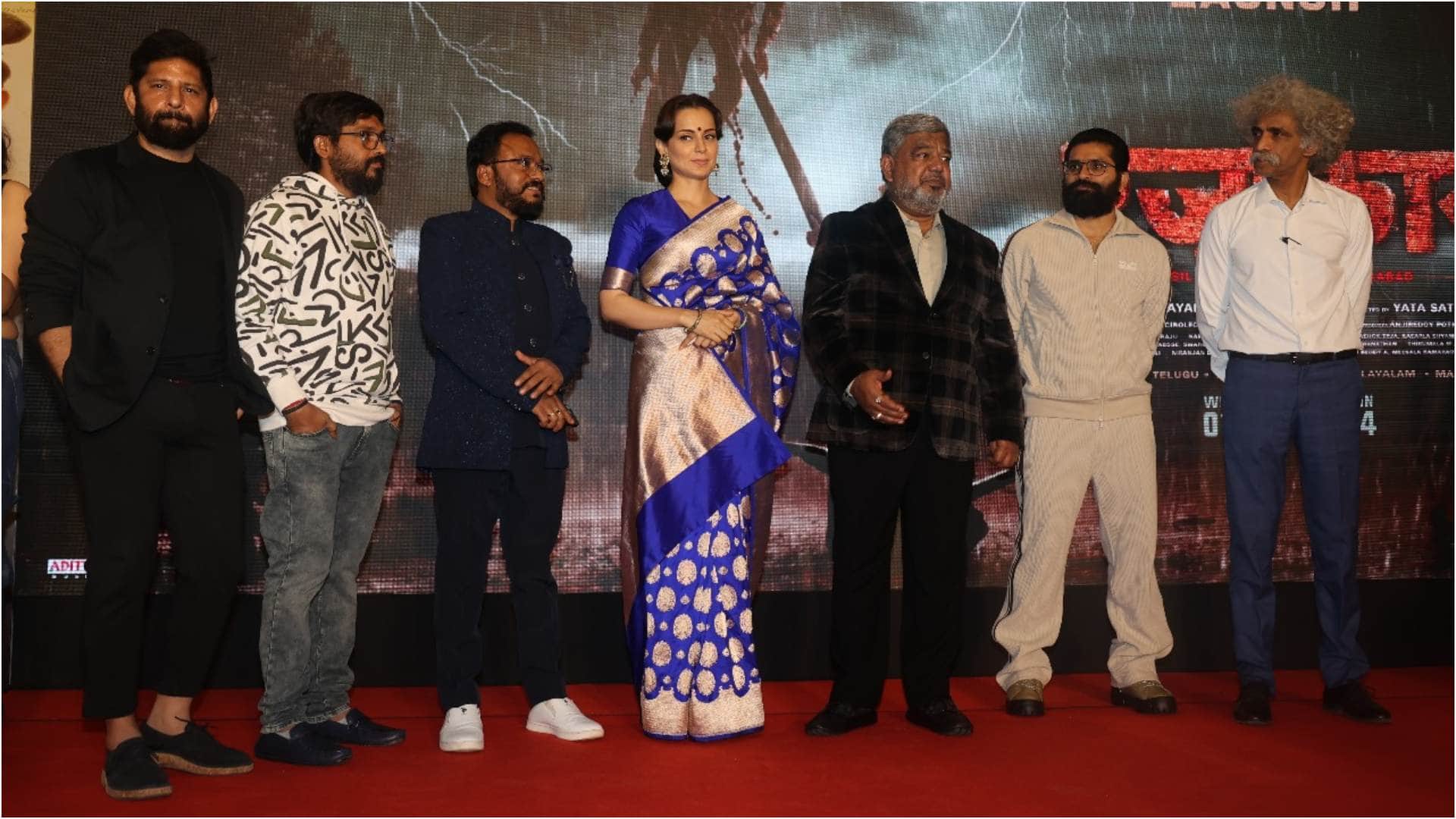 Kangana Ranaut attends Razakar Silent Genocide of Hyderabad trailer she compared Sardar Patel with Lord Shiva