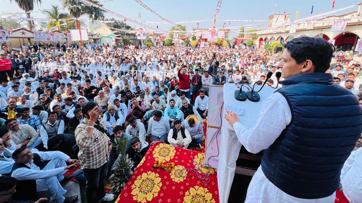 Dependra Hooda speach in Jhajjar of Haryana