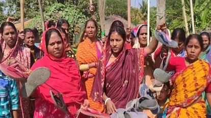 victim women slams TMC Leaders asked CM Mamata Banerjee to visit sandeshkhali