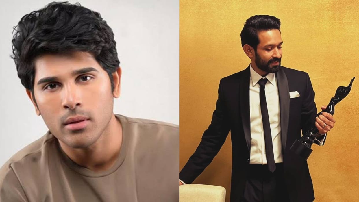 Allu Arjun brother Allu Sirish praised Vikrant Massey 12th Fail while watching missed his father
