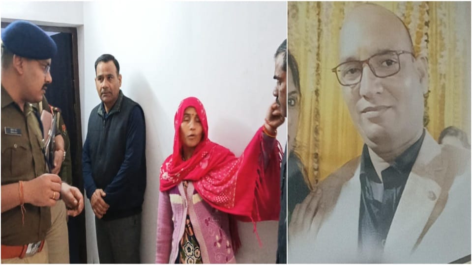 Agra Major incident Fear of suicide by young man after murder of mother and son