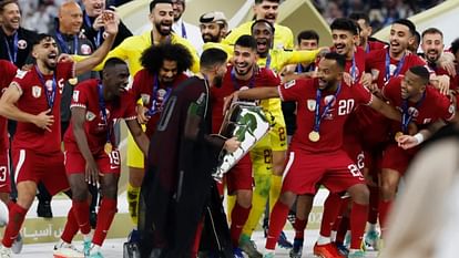Asia Cup Football: अफीफ की हैट्रिक से कतर ने जीता एशिया कप का खिताब, फाइनल में जॉर्डन को हराया Asia Cup Football: Qatar won the Asia Cup title with Afif's hat-trick, defeated Jordan in the final