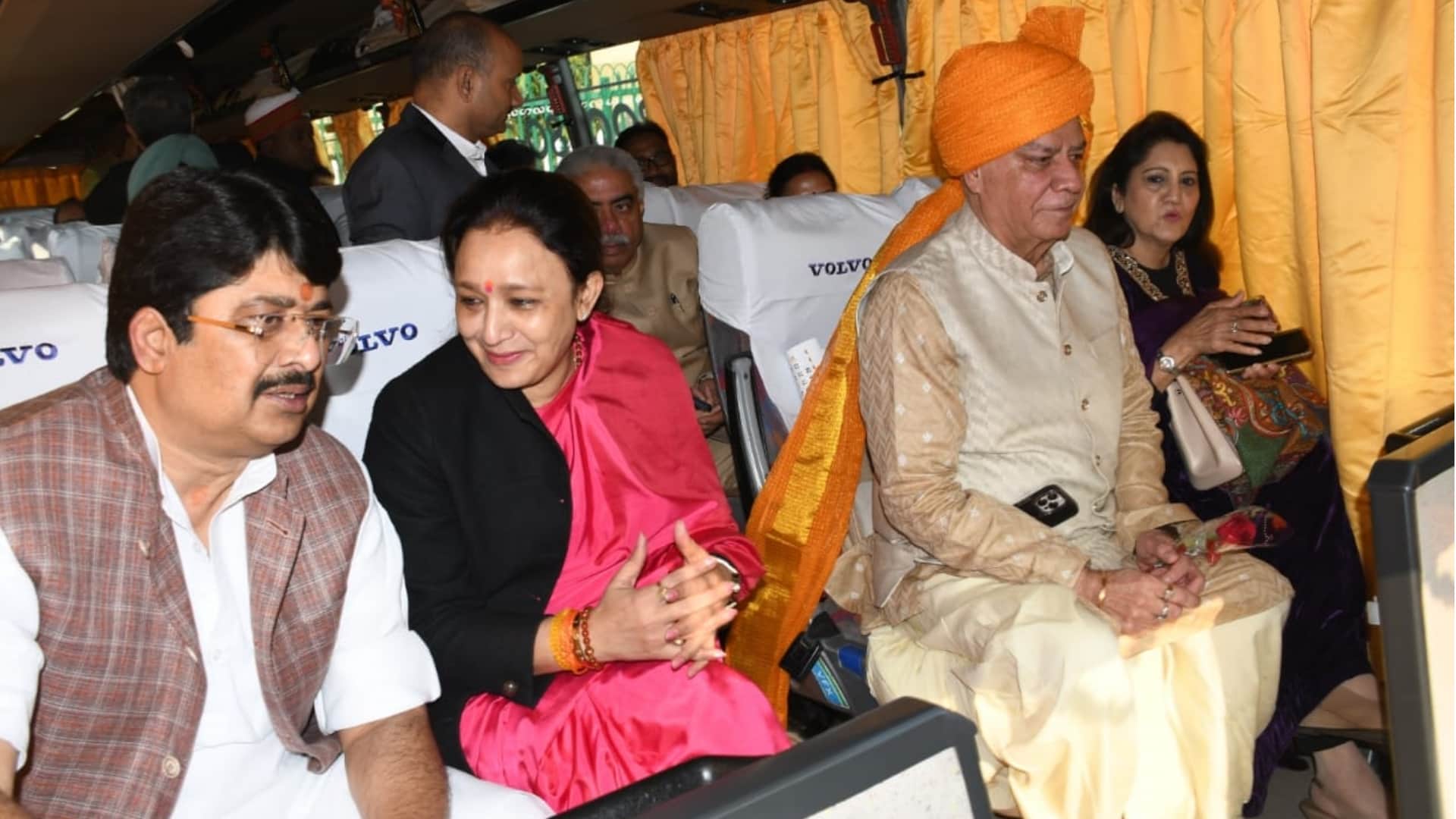 UP MLA's depart for Ayodhya to offer prayer to Ramlalla.