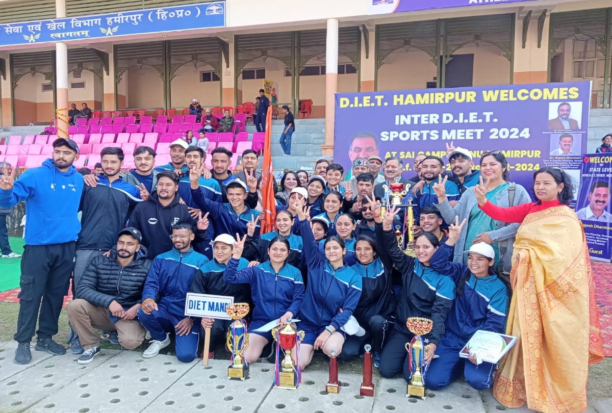 Diet Mandi became overall champion, Pariksha Rana and Rohit Kumar best athletes.