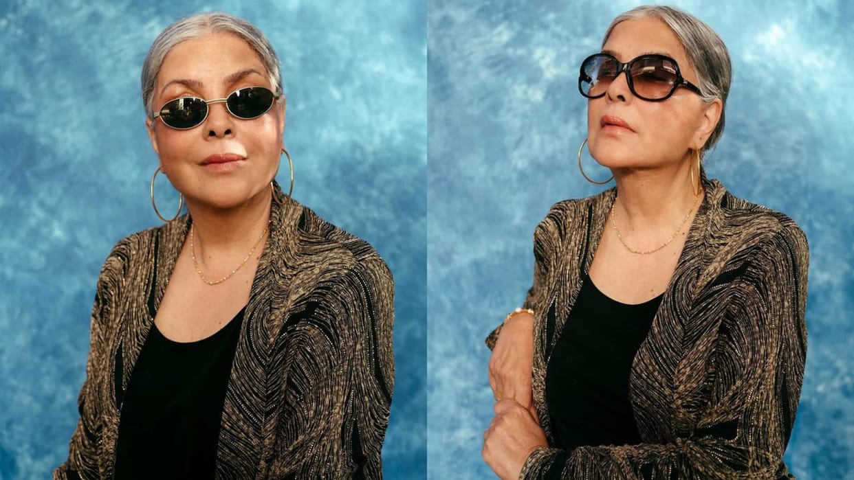 Bun Tikki actress Zeenat Aman share a new photos and celebrates first anniversary of Instagram debut