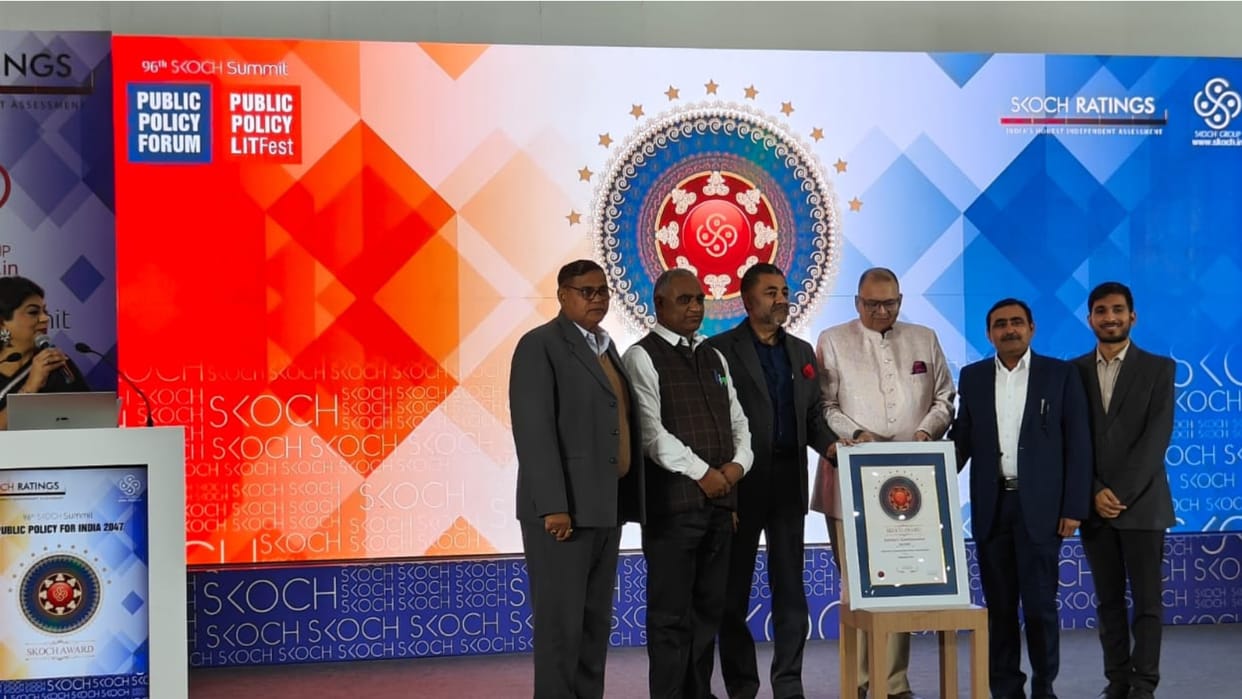 Jhunjhunu gets Scotch Award