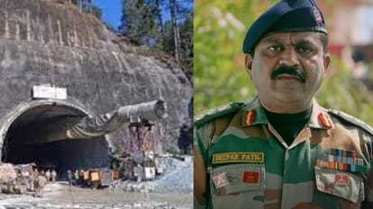 Uttarkashi Tunnel Accident After rescue operation colonel Patil is again on front of tunnel construction