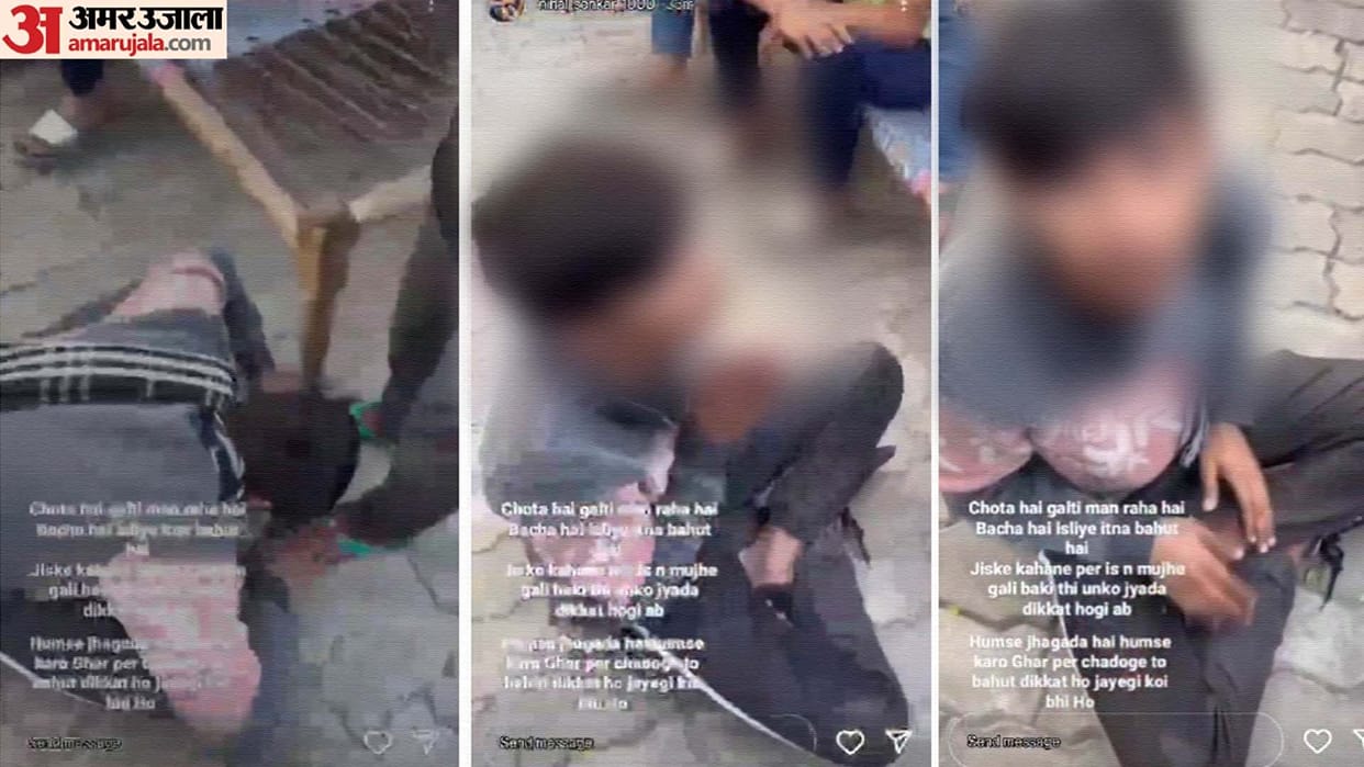 teenager apologized to the girl, Video goes viral