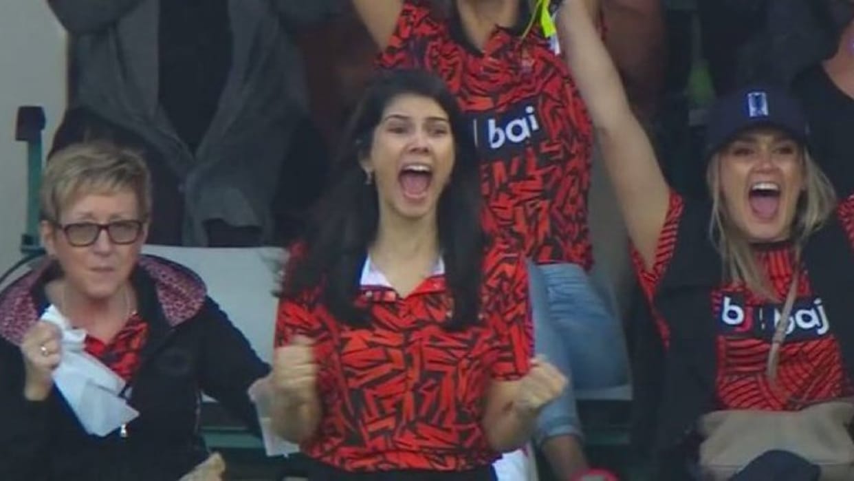 Sunrisers Eastern Cape created history by winning SA20 title owner kavya maran rejoiced with joy video