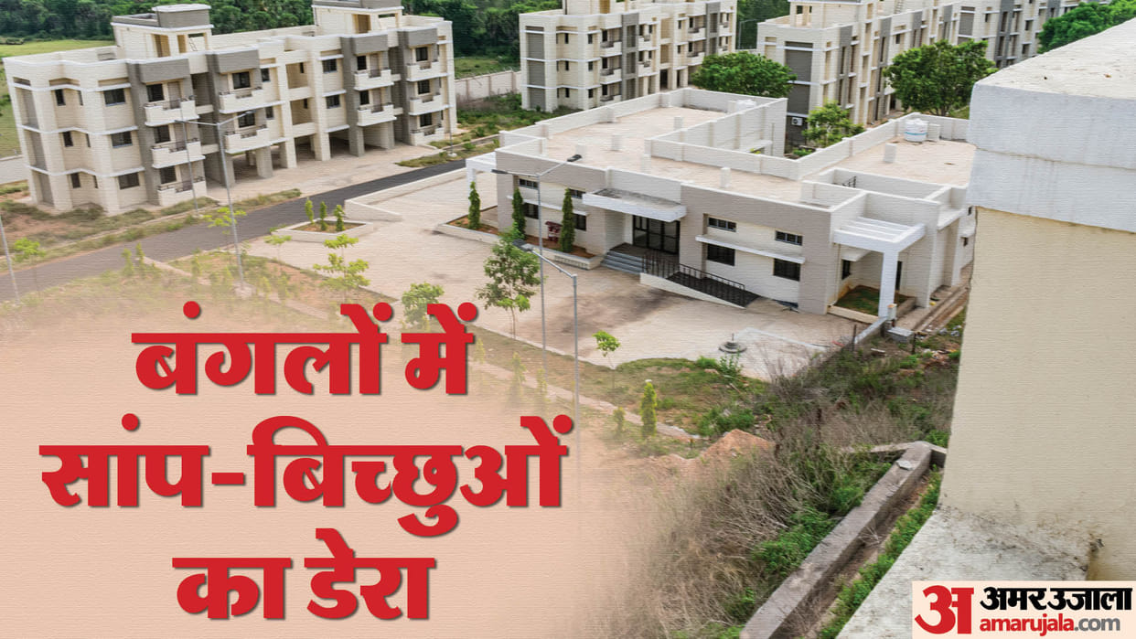 dilapidated houses due to lack of maintenance in Noida