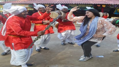 Surajkund mela buzzed over the weekend one lakh people arrived jam due to crowd