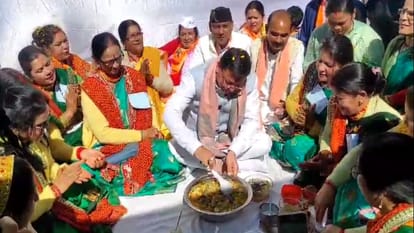 Uttarakhand CM Pushkar singh dhami unique style new avatar Before Lok Sabha elections video