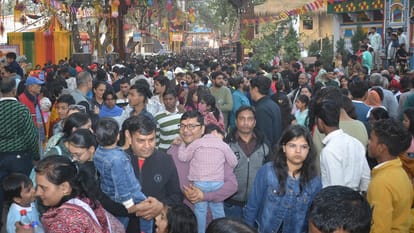 Surajkund mela buzzed over the weekend one lakh people arrived jam due to crowd