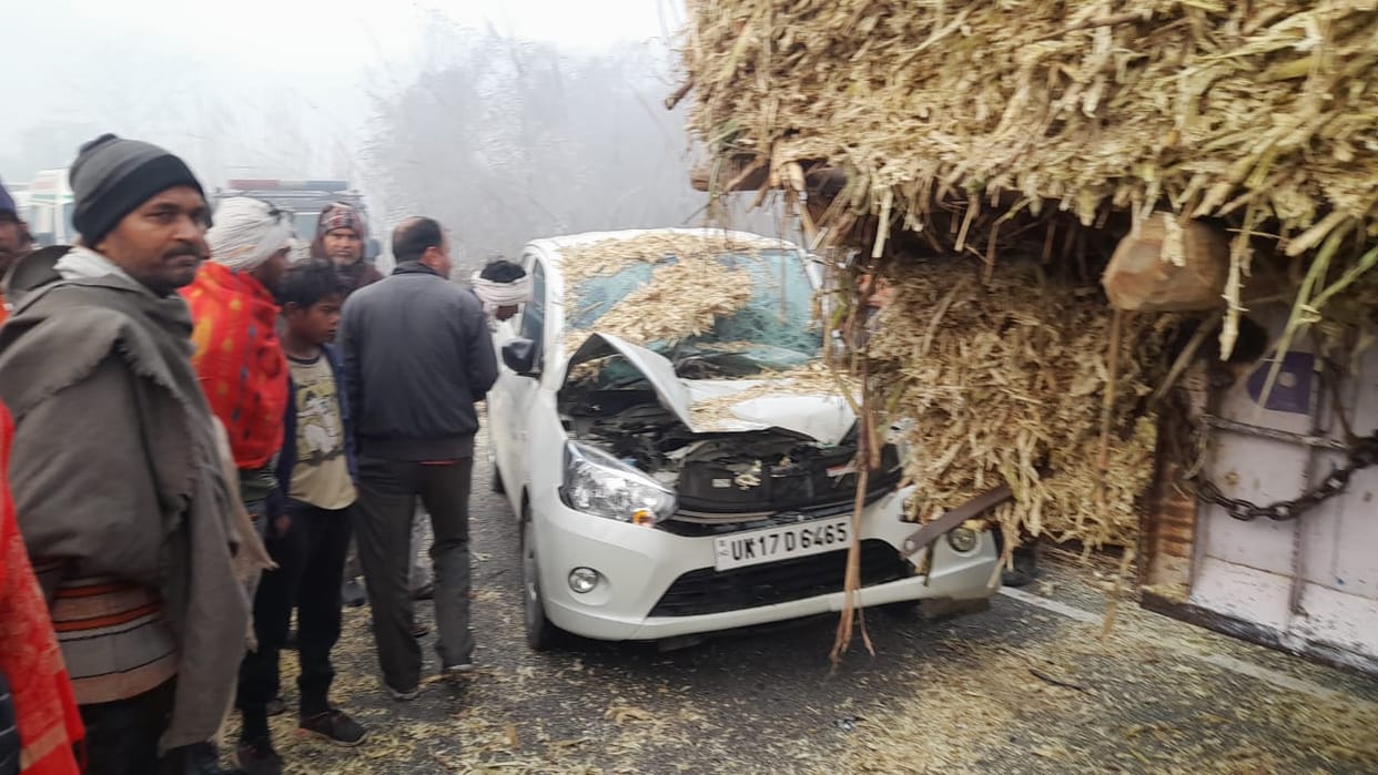 Accident In Muzaffarnagar: two died, five injured after Two vehicles collide in Khatauli