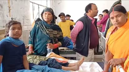 अस्पताल में भर्ती दवा खाने से बीमार हुए बच्चे