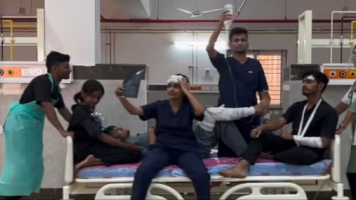 Karnataka Reel made while sitting on patient bed 38 medical students sentenced to 10 days additional training