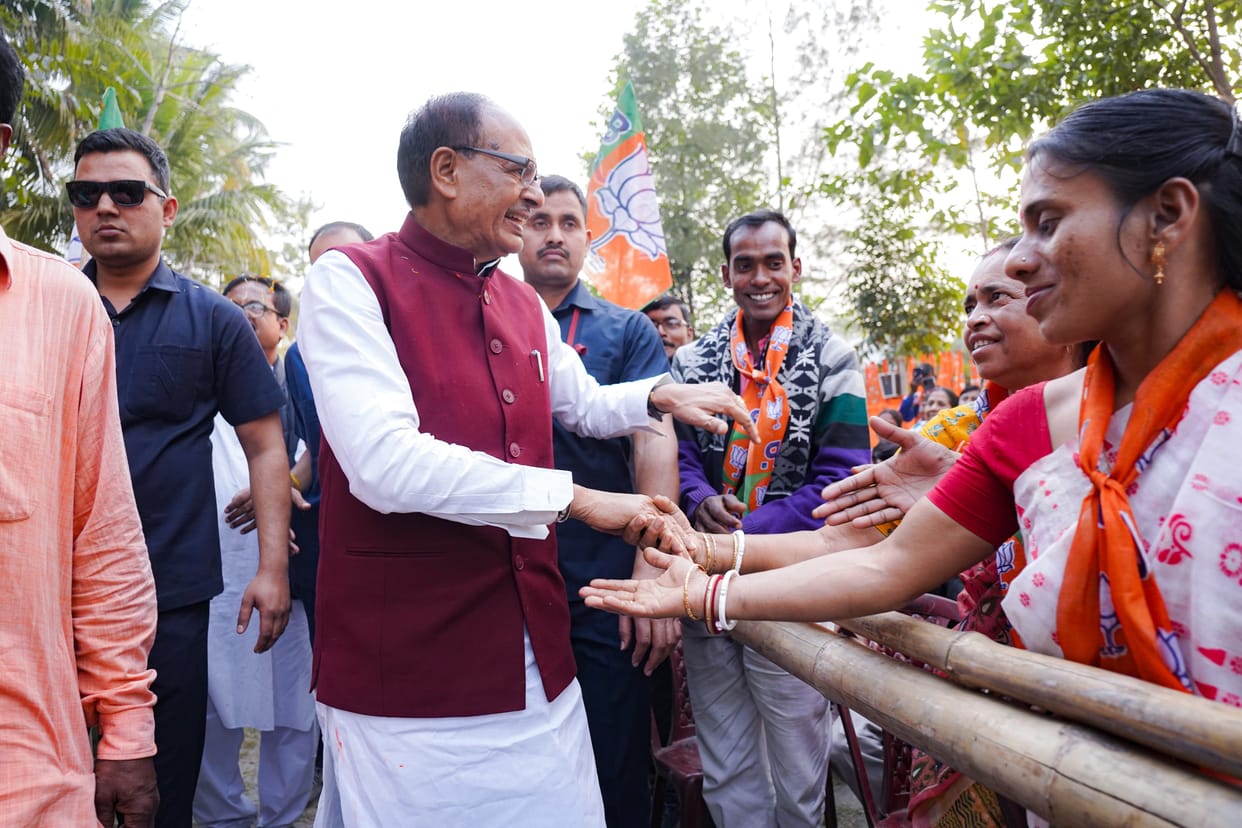 MP News: Shivraj said in Bengal - Mamta didi is synonymous with cruelty, no one can stop the implementation of