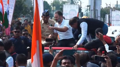 राहुल गांधी ने भारत जोड़ो न्याय यात्रा कोरबा से आज शुरू की।