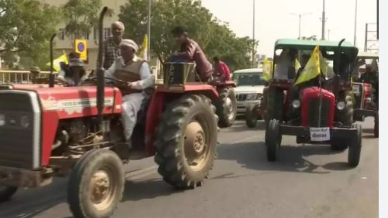 Farmers movement: Farmers tractor march from Arai to Kishangarh today, meeting called in Baran on Tuesday
