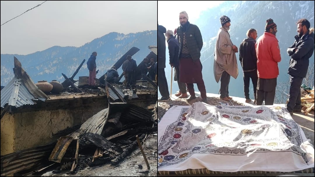 jammu kashmir: Three teenage sisters died in house fire in Ramban