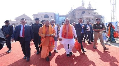 Group of MLAs reached Ayodhya with CM Yogi