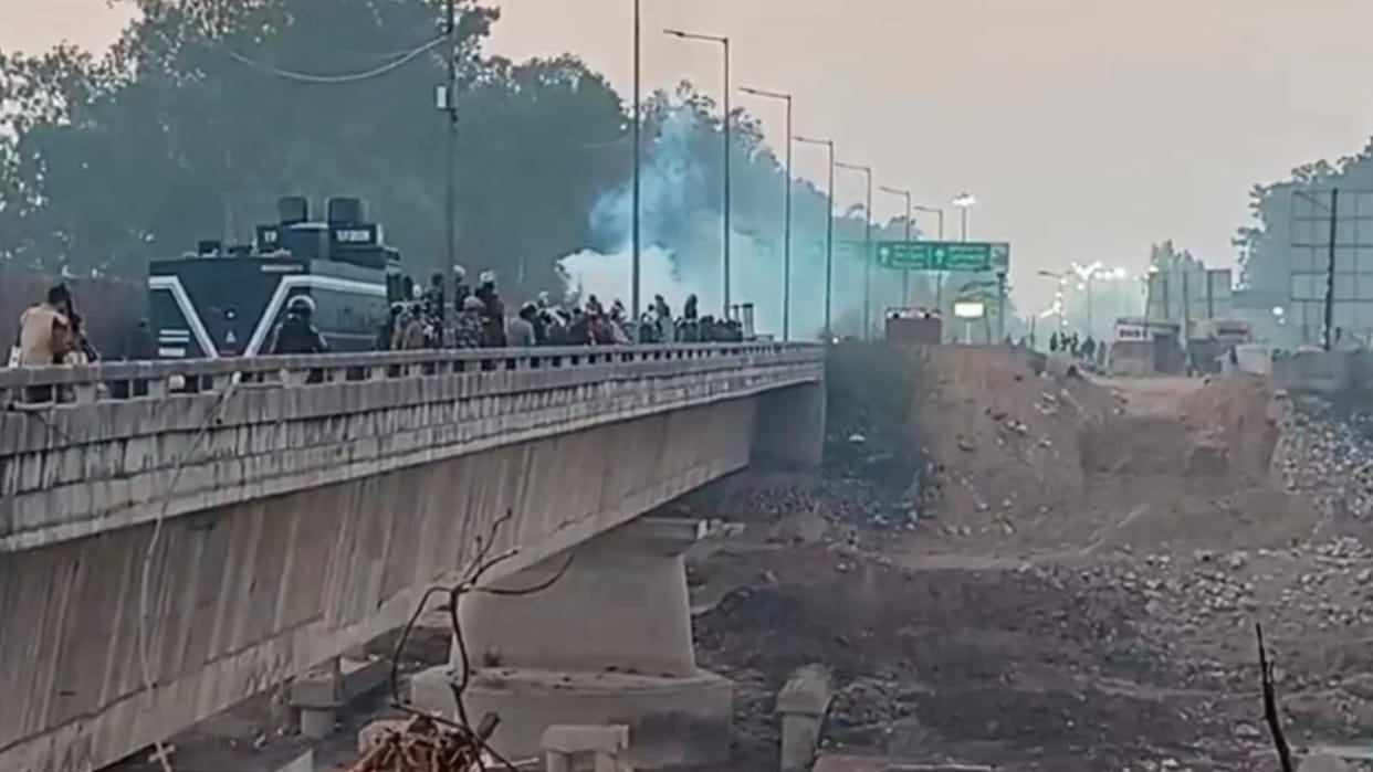 Kisan Andolan: Three-layer impenetrable security on the Punjab-Haryana border