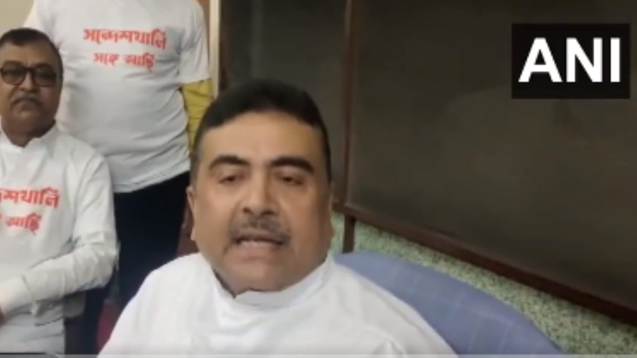 BJP Leader Suvendu Adhikari slams Mamata Banerjee after Sukant Majumdar's injured during lathicharge