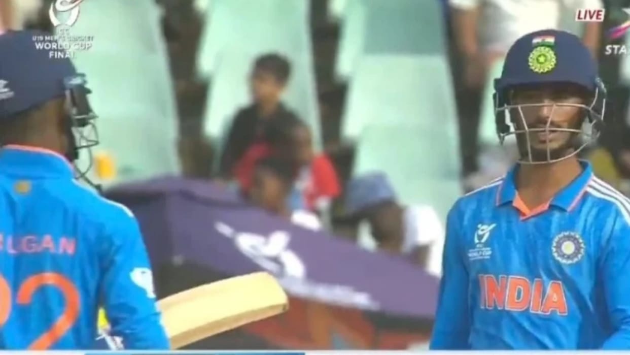 U19 World Cup Final: Naman Tiwari onfield talk with Murugan Abhishek winning hearts of fans, Video