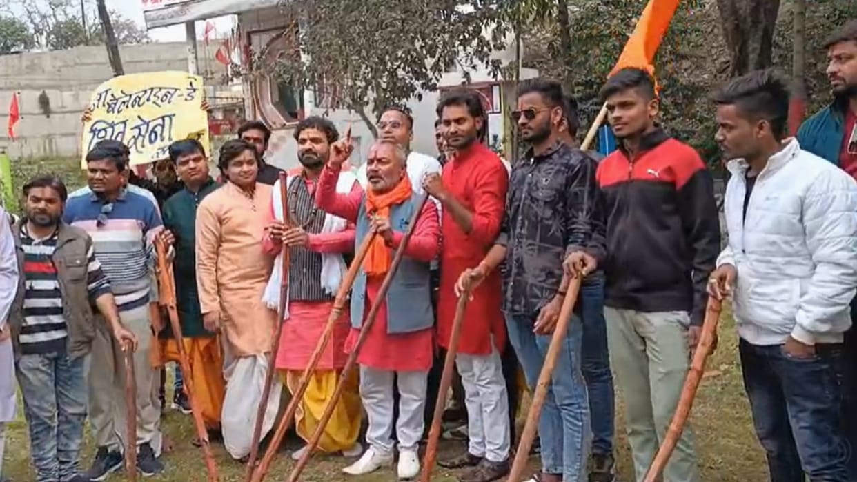 Shiv Sainiks on alert mode amid preparations for Valentine's Day