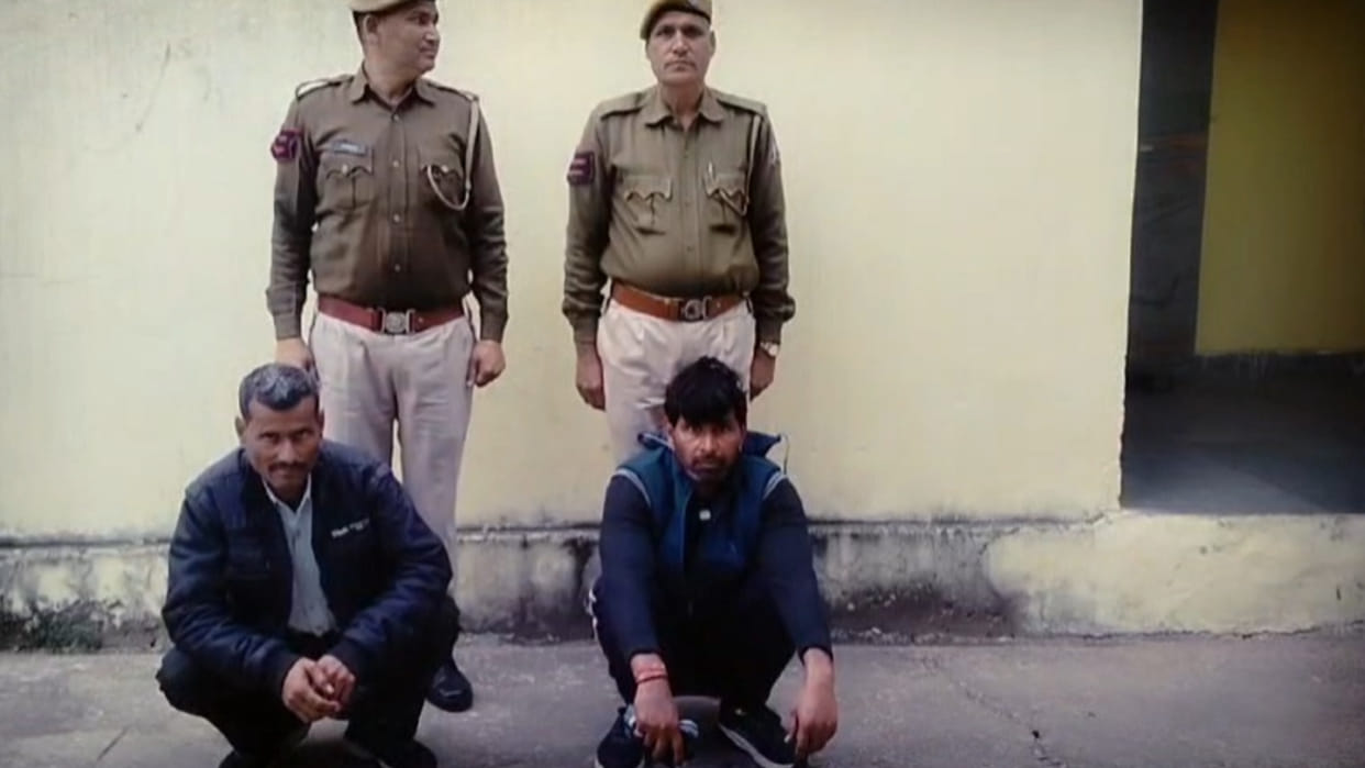 Two absconding accused in kidnapping case caught by police