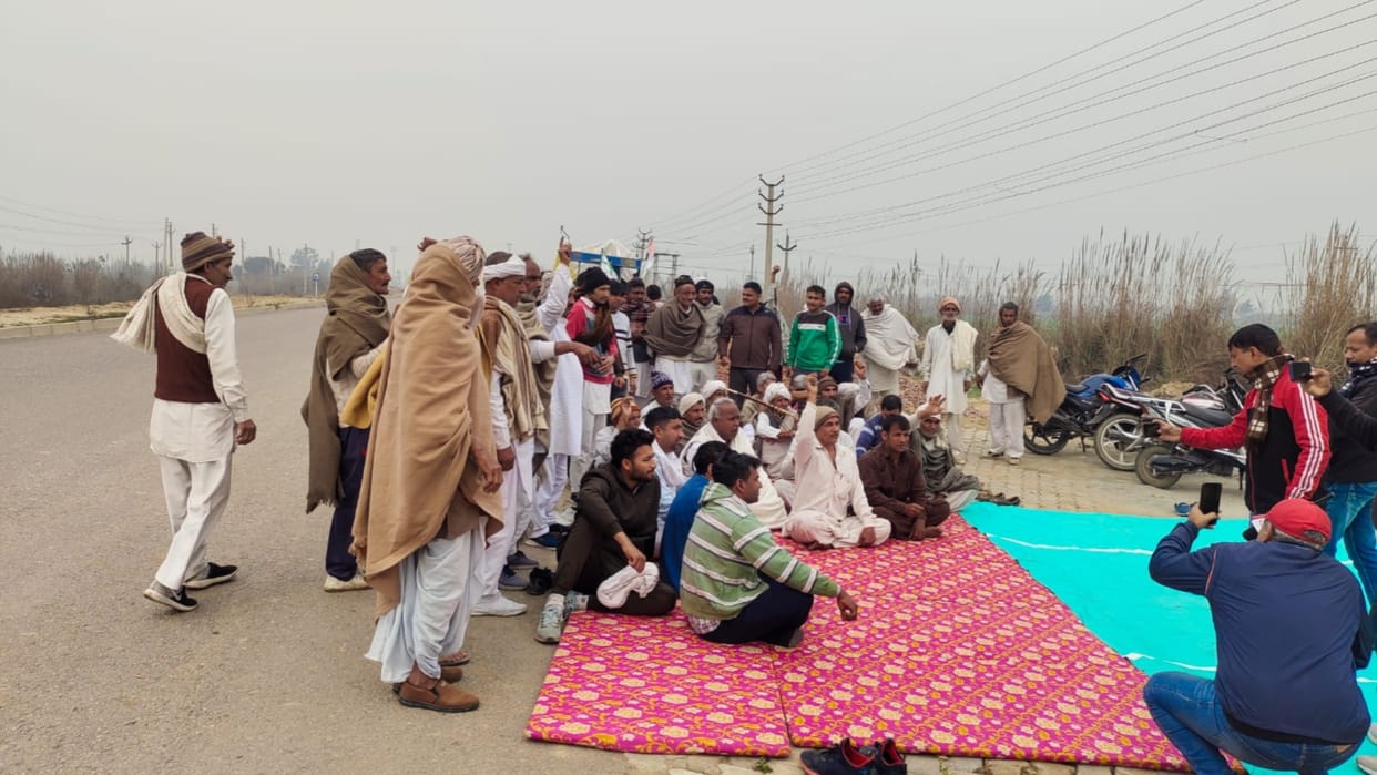 Farmers march to Delhi: Before the arrival of farmers from Punjab, farmers are gathering in Haryana also