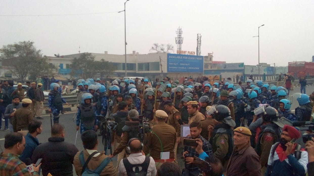 Farmer Protest: All borders of Delhi adjacent to Sonipat sealed