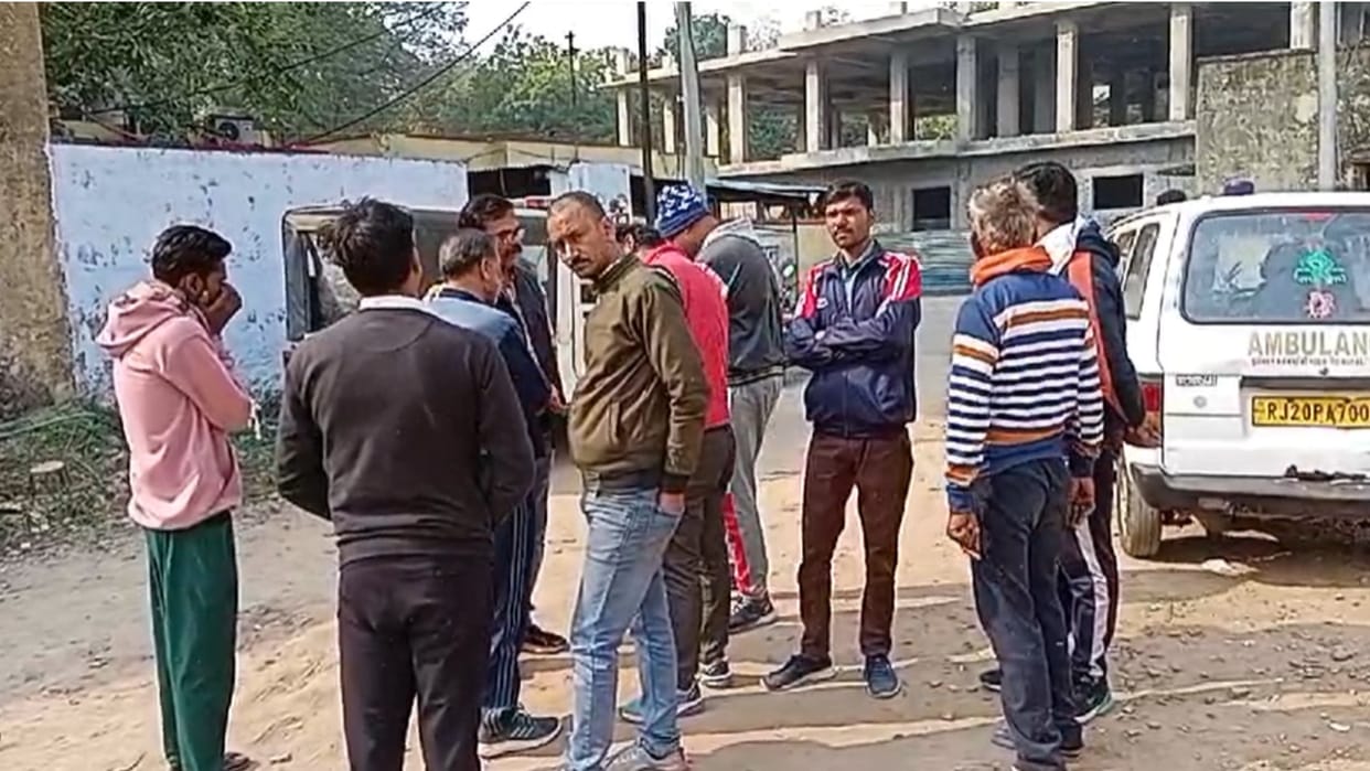 One laborer died in a road accident in Kota
