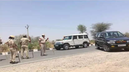 किसान आंदोलन को लेकर झुंझुनू में बढ़ाई सुरक्षा