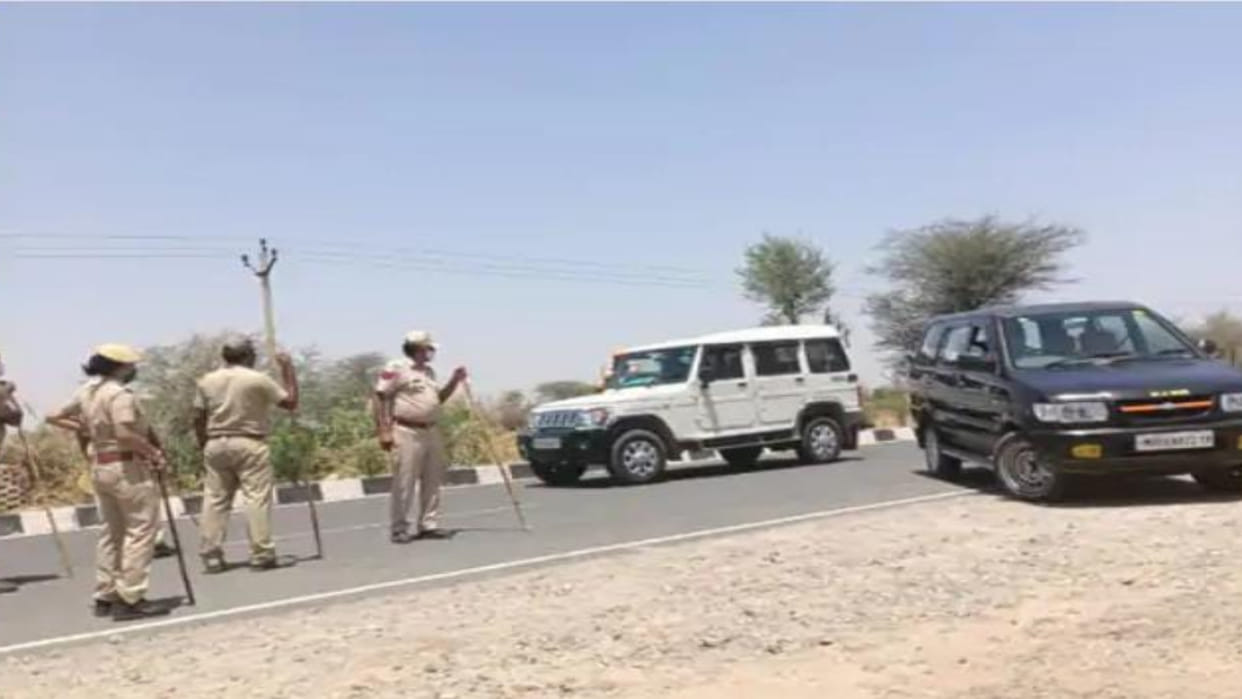 Security increased in Jhunjhunu regarding farmers' movement
